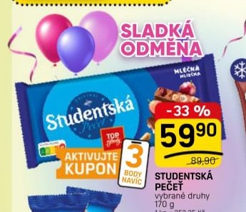 STUDENTSKÁ PEČEŤ