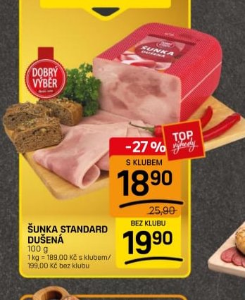 ŠUNKA STANDARD DUŠENÁ