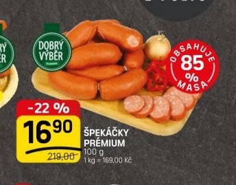 ŠPEKÁČKY PRÉMIUM