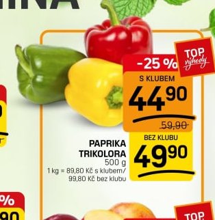 PAPRIKA TRIKOLORA