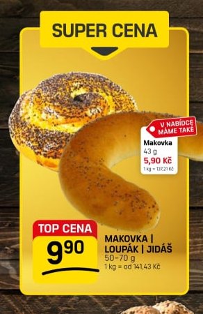 MAKOVKA | LOUPÁK | JIDÁŠ