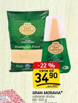 GRAN MORAVIA 60-100g