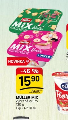 MÜLLER MIX vybrané druhy