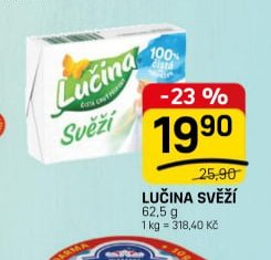 LUČINA SVĚŽÍ