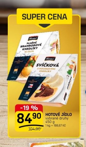 Hame Hotové jídlo