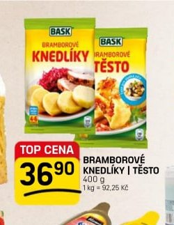 BASK KNEDLÍKY I TĚSTO 400 g