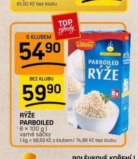 RÝŽE PARBOILED 8 x 100 g