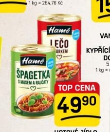 HOTOVÉ JÍDLO HAMÉ 400 g