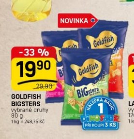 GOLDFISH BIGSTERS 80 g