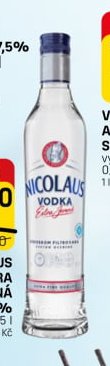 Nicolaus Vodka Extra Jemná 37,5%