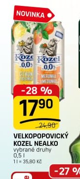 Velkopopovický Kozel Nealko