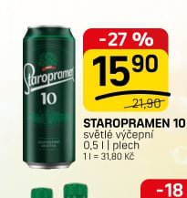 Staropramen 10