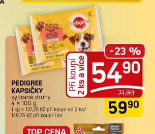 Pedigree kapsičky