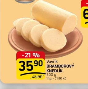 Vavřík BRAMBOROVÝ KNEDLÍK 500 g