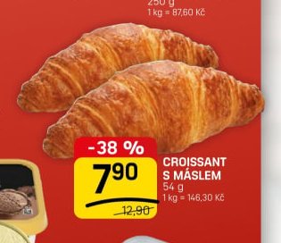 CROISSANT S MÁSLEM 54 g