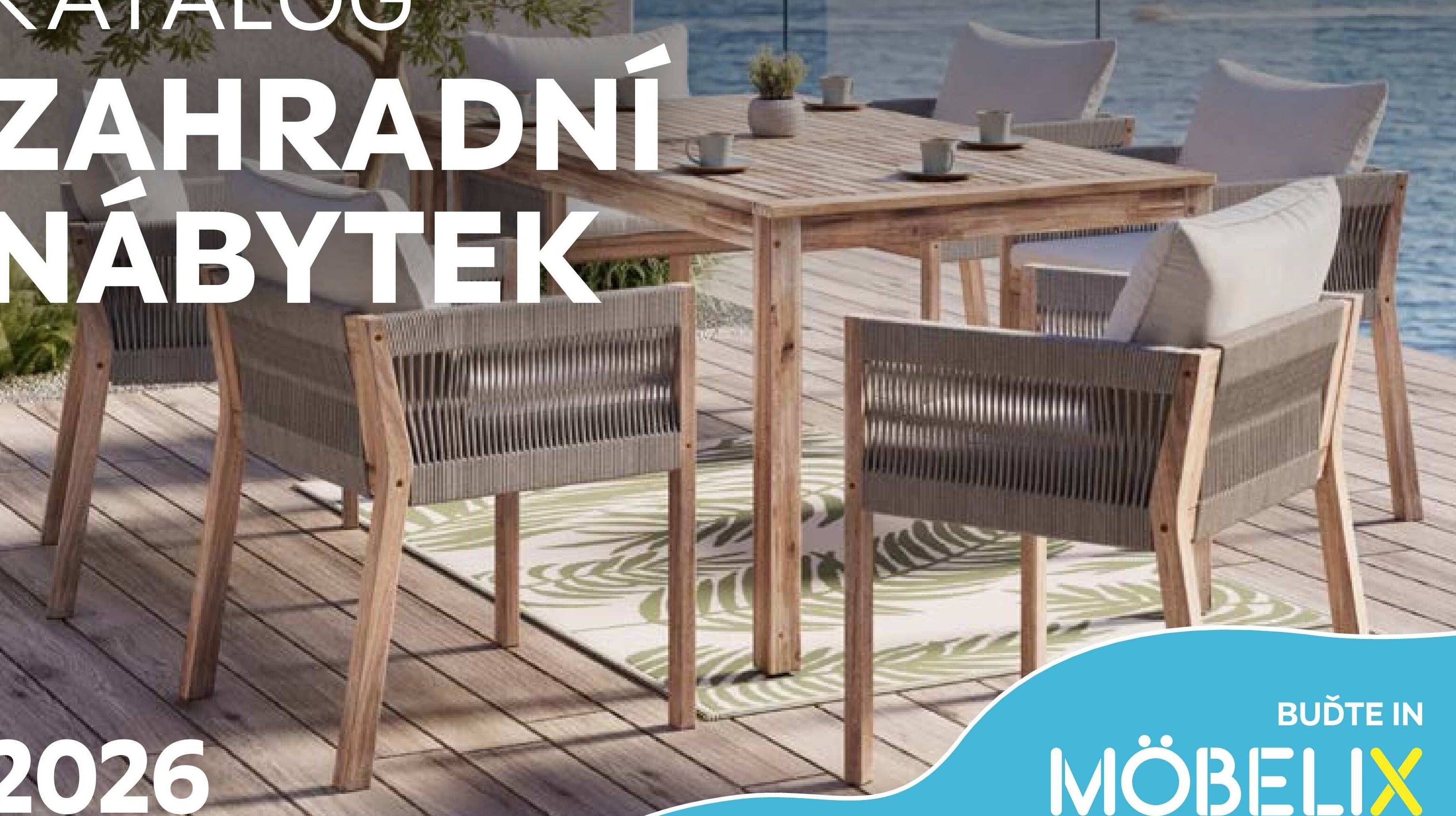 Zahradní nábytek - set (stůl a židle)