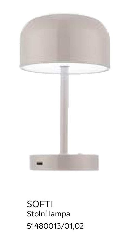 SOFTI Stolní lampa 51480013/01,02