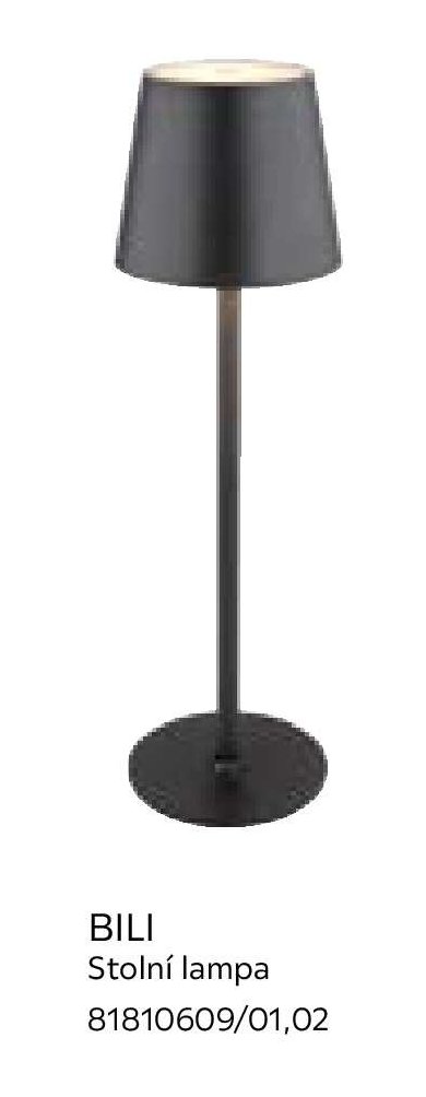 BILI Stolní lampa 81810609/01,02