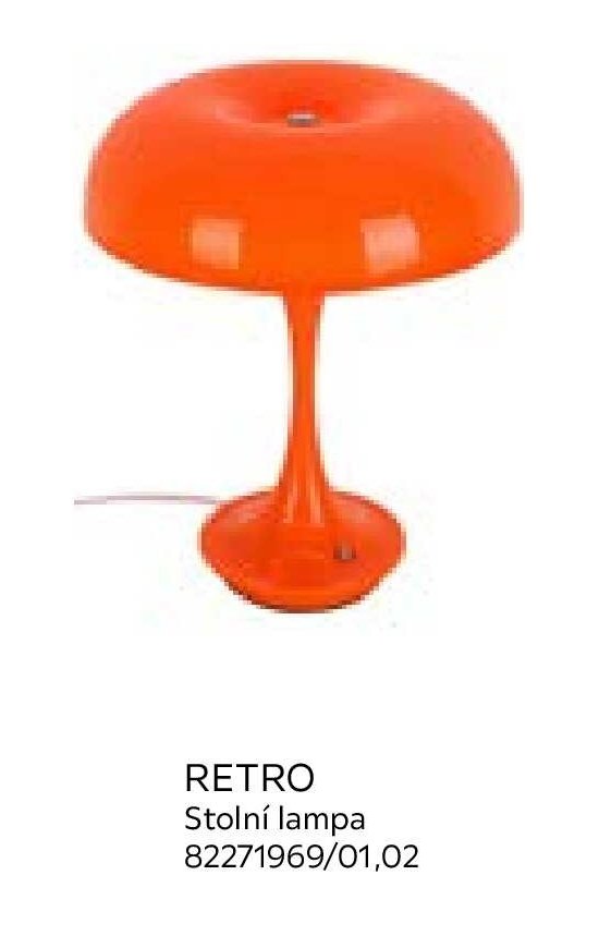 RETRO Stolní lampa