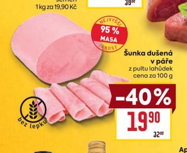 Šunka dušená v páře