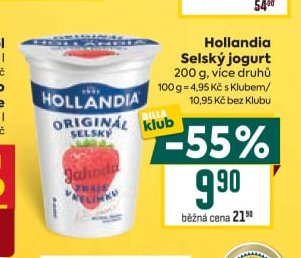 Hollandia Selský jogurt