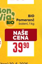 Bon Via BIO pomeranč