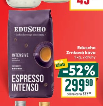 Eduscho Zrnková káva