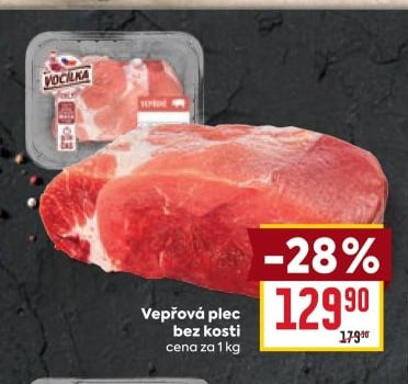 Vepřová plec bez kosti