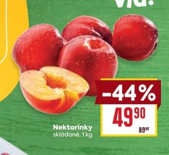 Nektarinky skládané