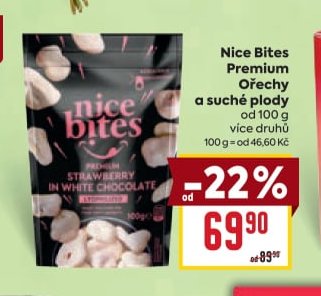 Nice Bites Premium Ořechy a suché plody