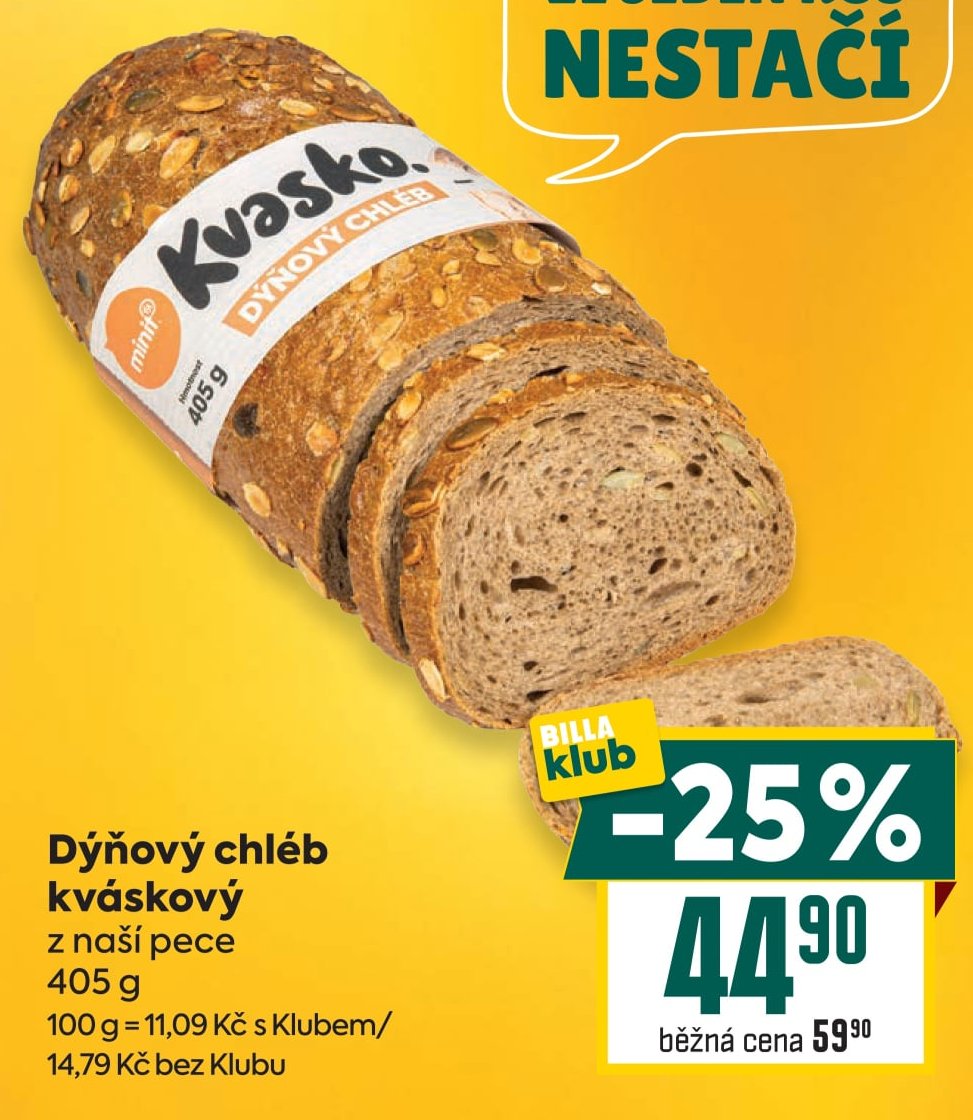 Dýňový chléb kváskový