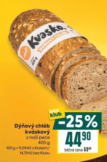 Dýňový chléb z naší pece