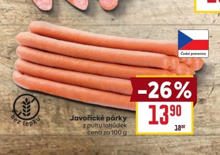 Javořické párky