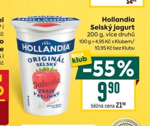 Hollandia Selský jogurt