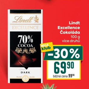 Lindt Excellence Čokoláda