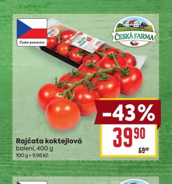 Rajčata koktejlová