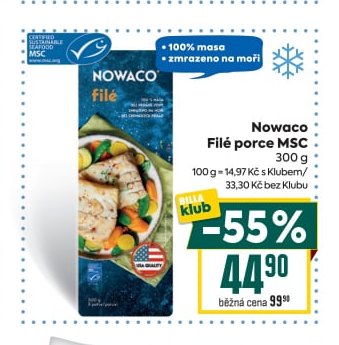 Nowaco Filé porce MSC
