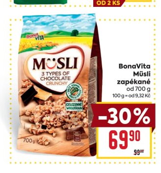 BonaVita Müsli zapékané