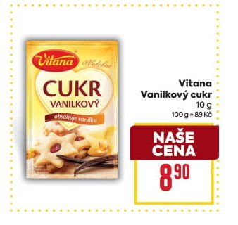 Vitana Vanilkový cukr