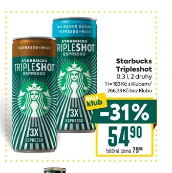 Starbucks Tripleshot