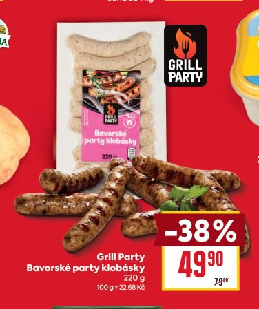 Grill Party Bavorské party klobásky
