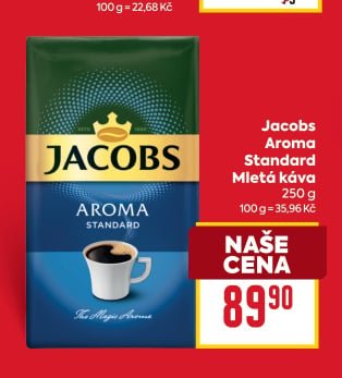 Jacobs Aroma Standard Mletá káva