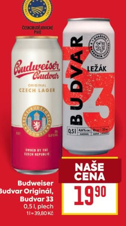 Budweiser Budvar Originál, Budvar 33