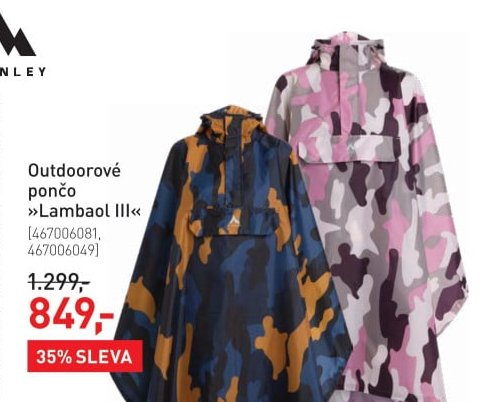 Outdoorové pončo Lambaol III