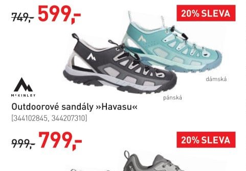 Outdoorové sandály »Havasu«