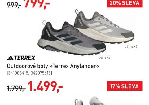 Outdoorové boty »Terrex Anylander«