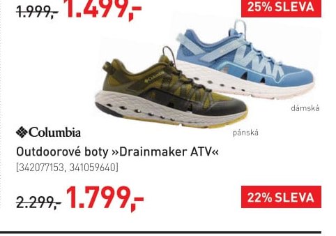 Outdoorové boty »Drainmaker ATV«