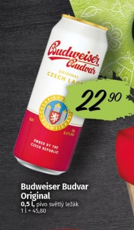 Budweiser Budvar Original
