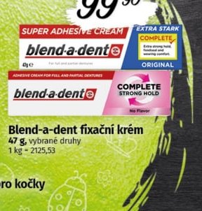Blend-a-dent fixační krém