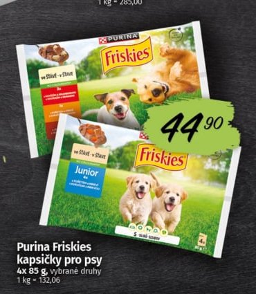Purina Friskies kapsičky pro psy